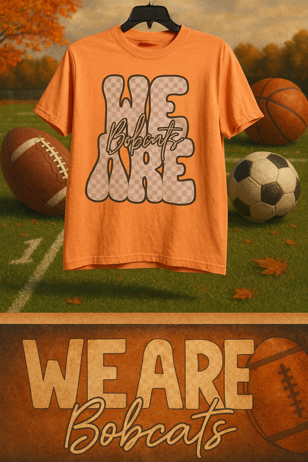WE ARE BOBCATS Comfort Tee