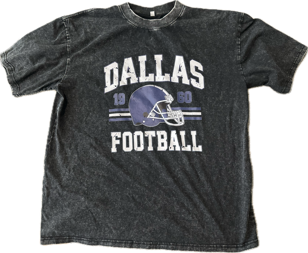 Dallas Football Oversized Vintage Tee