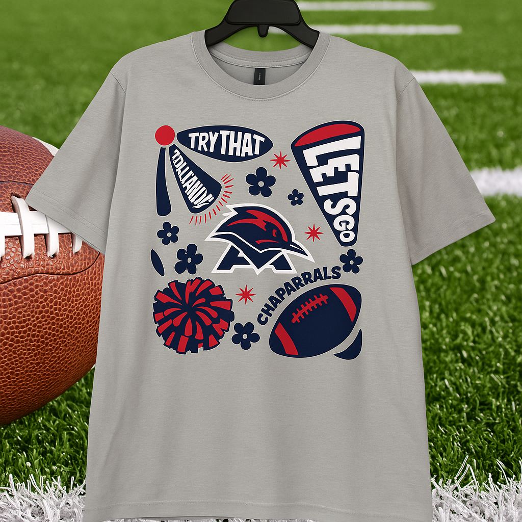 Aubrey Chaparrals Football Tee